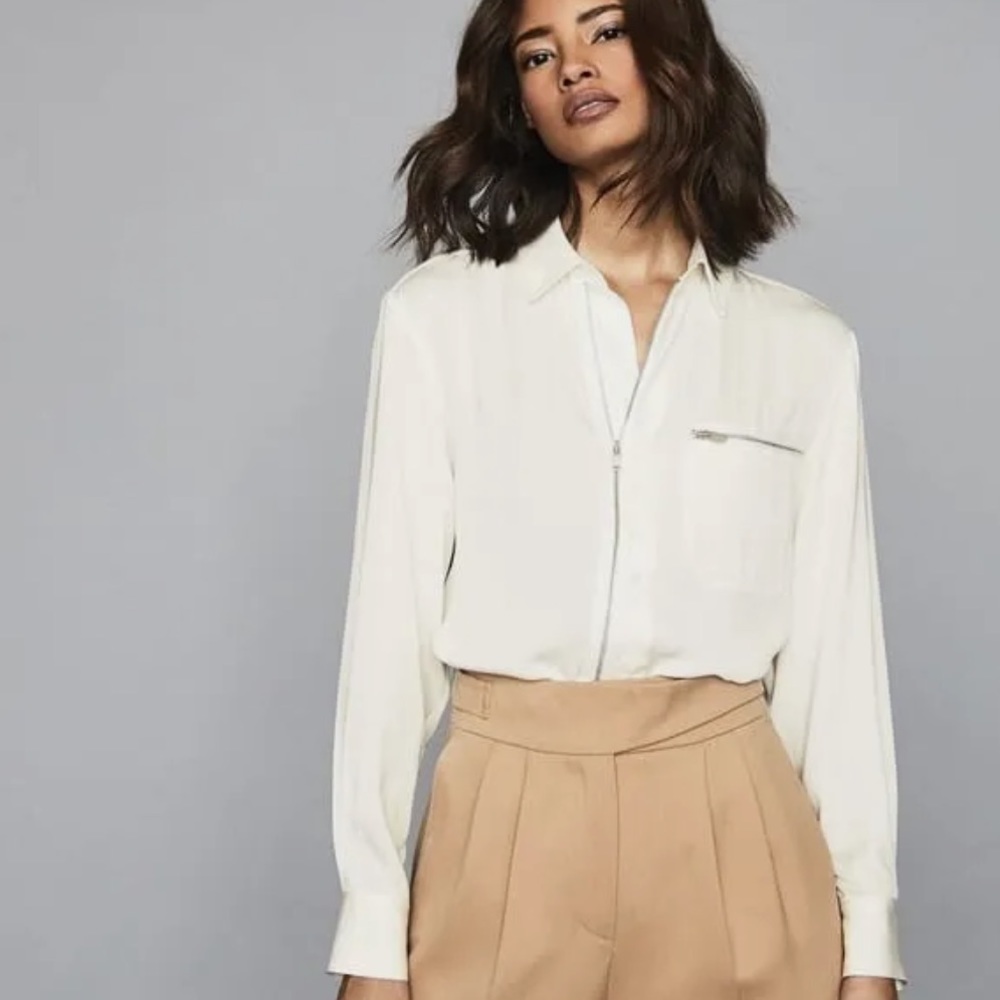 REISS Caro Utility Shirt